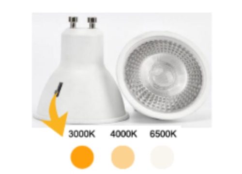 AMPOULE GU10 7W 3 COULEURS
