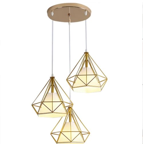 SUSPENSION FINIKE DORÉ – Image 2