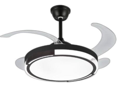 VENTILATEUR CONTOUR NOIR BLANC