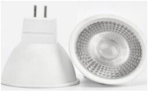 AMPOULE MR16 JAUNE / BLANC