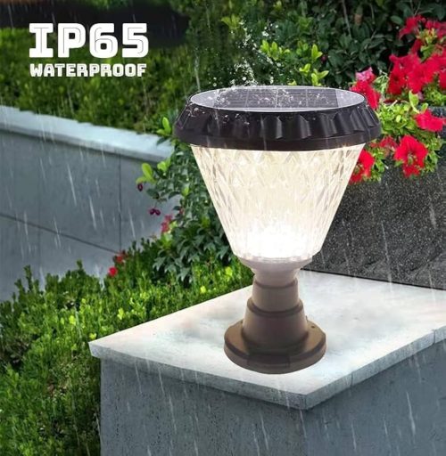 BORNE PILIER LED SOLAIRE