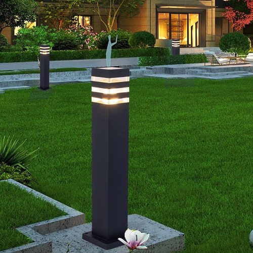 BORNE JARDIN COLONNE LED